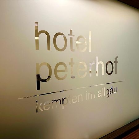 Hotel Peterhof - Urban Lifestyle Kempten Exterior foto